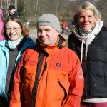 Mari, Markus ja Pia Vappuna 2012